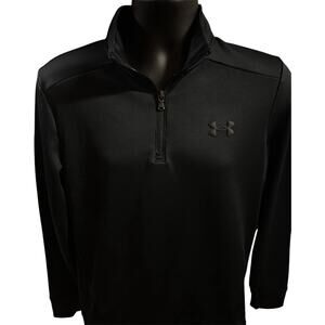 Under Armour Men's UA Armour Fleece 1/4 Zip BLACK Size‎ Small